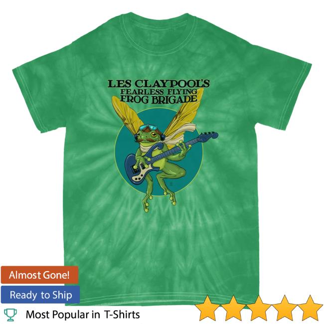 Official The Merch Collective Club Bastardo Primus Les Claypool - Summer Of Green Tie Dye Top Shirt ClubBastardo