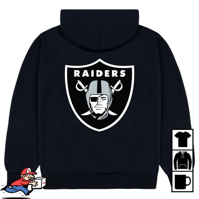 Official Golf Wang Merch Raiders Logo Hoodie by Golf Wang x NFL