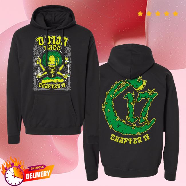 Official Chapter 17 Records Merch Store Shop Ouija Macc Stank Goddalo - Pullover Hoodie - Black Chapter17Records