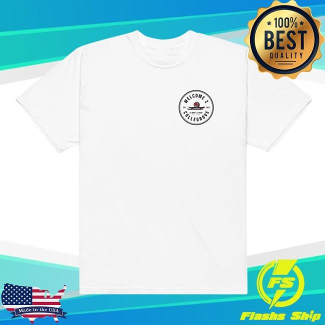 2 Chainz Official Merch Store Welcome 2 Collegrove Short Sleeve Shirt On White 2 Chainz & Lil Wayne Clothing Shop