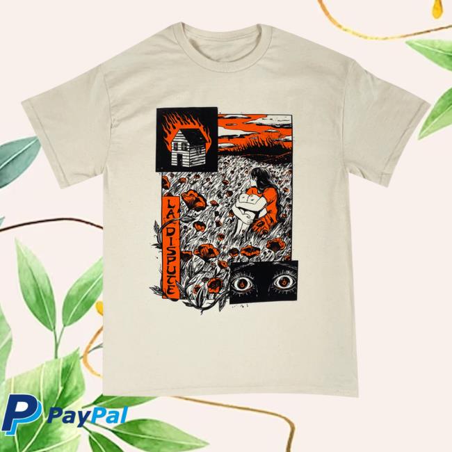 La Dispute Merch Wildfire Natural Shirt