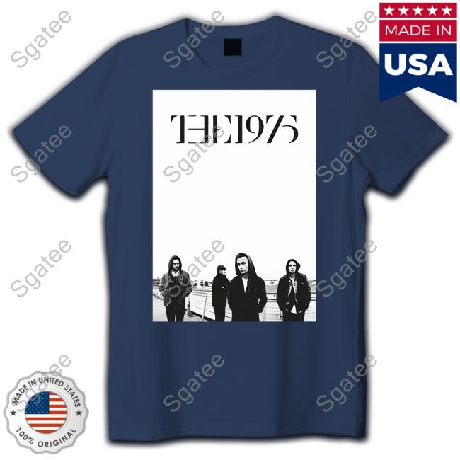 The 1975 Merch Press Shot Sweatshirt Official The 1975 Merch Press Shot T-Shirt