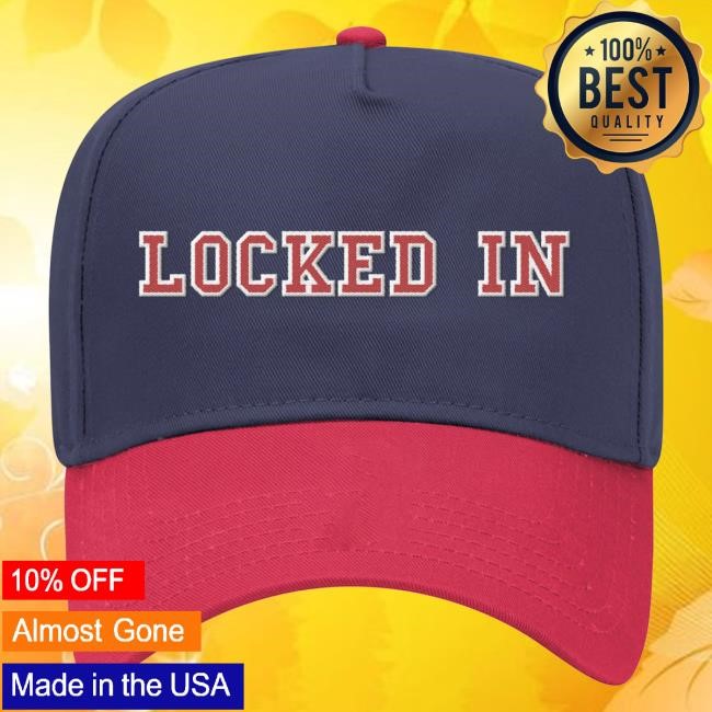 Official Down Right Merch Store Davis Clarke - Locked In Baseball Hat