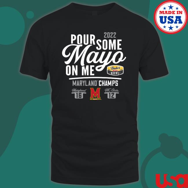 2022 Duke's Mayo Bowl Champions Score Shirt