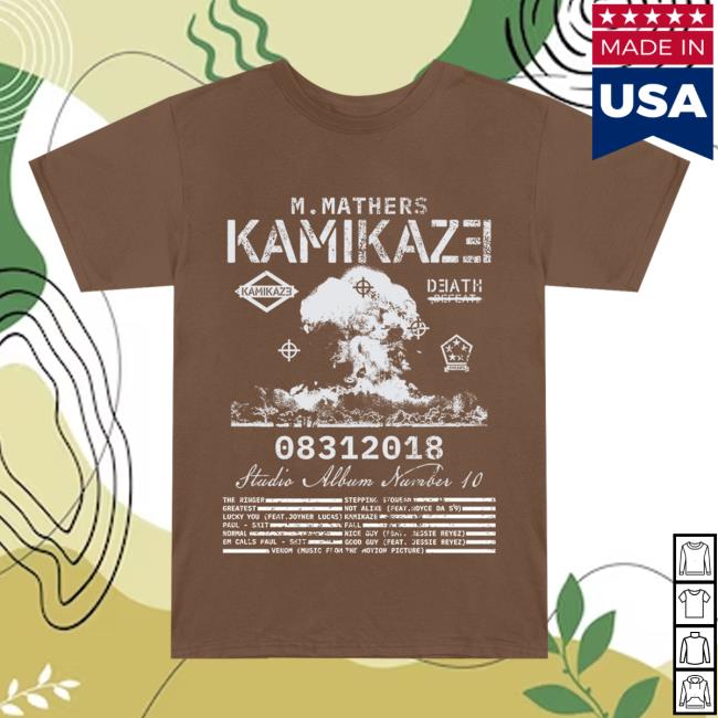 Eminem Merch Kamikaze Explosion Tee Shirt