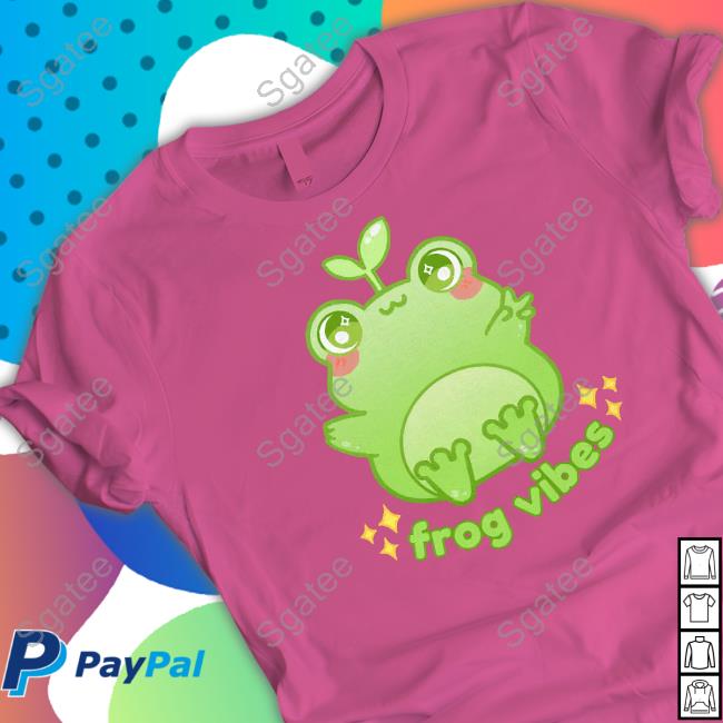 Frog Vibes Hoodie Froggycrossing Merch Frog Vibes Shirt