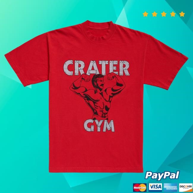 Official A24 Merch Store A24 Films Red Crater Gym Staff Popover Shirt A24 Shop