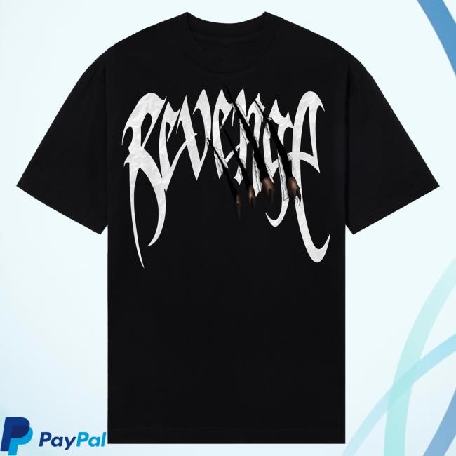 Official City Morgue Merch Revenge X City Morgue Arch Logo Claw Attractive Shirt Black/White City Morgue Clothing