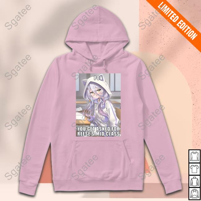 Vshojo Merch After School With Henya Hooded Sweatshirt (へにゃとの放課後tシャツ)