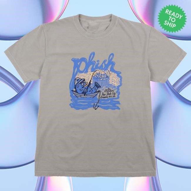 Official Phish Merch Store Shop Phish Tuna Can Fisherman Popover Shirt