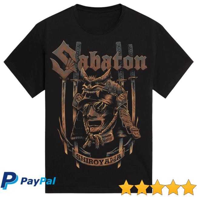 Official Sabaton Merch Store Sabaton Shiroyama Shirt 2024 Sabaton Shop
