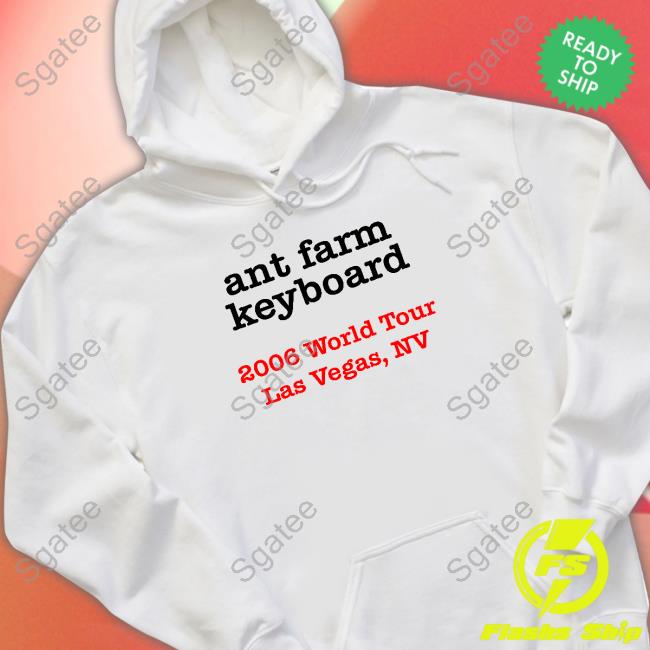 Ant Farm Keyboard 2006 World Tour Las Vegas Nv Shirts
