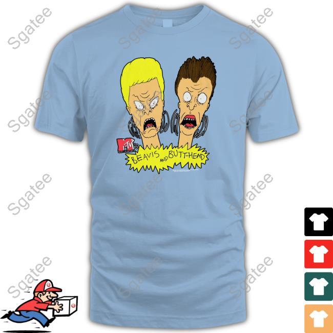 Beavis And Butthead MTV Shirt 2024 Vintage Beavis And Butthead MTV 1993 T Shirt