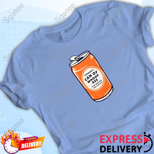 Official Evander’s Can of Whoop Ass Crewneck Sweatshirt