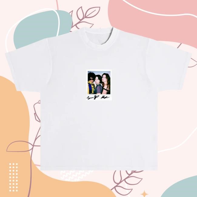 Official Muna Store Merch Muna Polaroid White Shirt