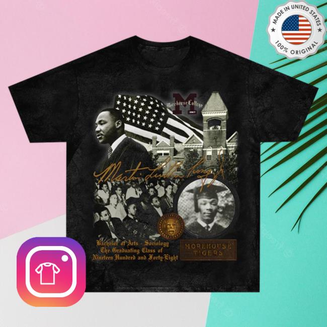Official Black College Union Martin Luther King, Jr. "The College Years" Homage Shirts Morehouse