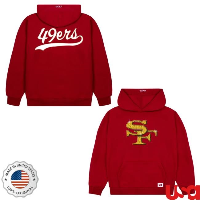 Official Golf Wang Merch 49Ers Cutout Shirts by Golf Wang x NFL