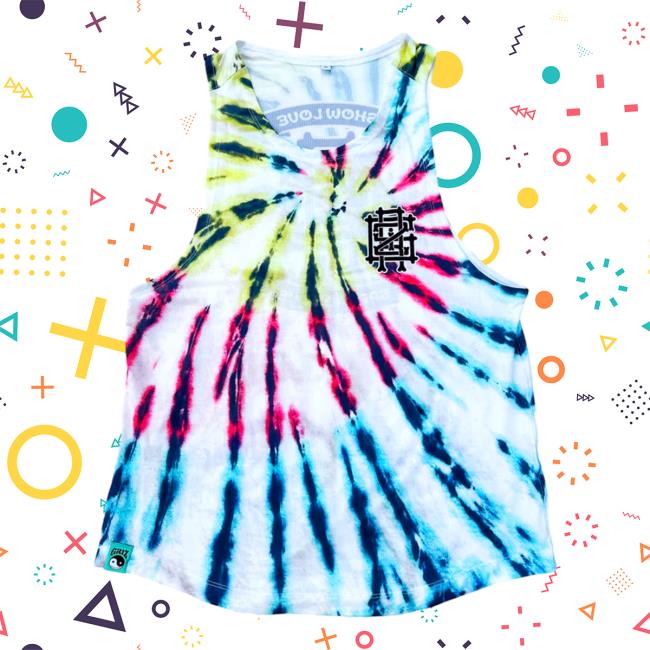 Official My Name Is Griz Merch Shop Griz Summer Dye High Performance Exercising Tank Top Tee Tie Dye MynameisGriz Store Tie-Dye