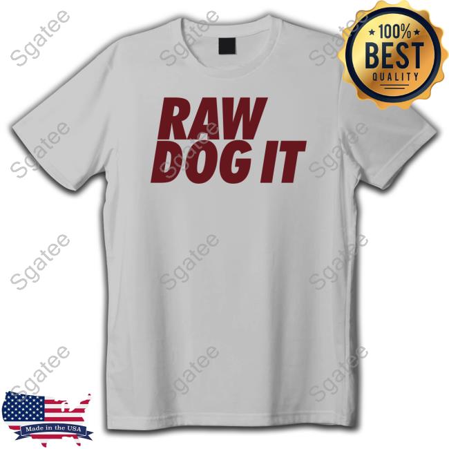 Jidion Merch Raw Dog It Grey Hooded Sweatshirt