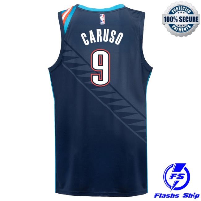 OKC Alex Caruso 2025-26 NBA Basketball Youth City | NBA Thunder Shop Alex Caruso Youth NBA Basketball Jersey | Oklahoma City Thunder 25-26