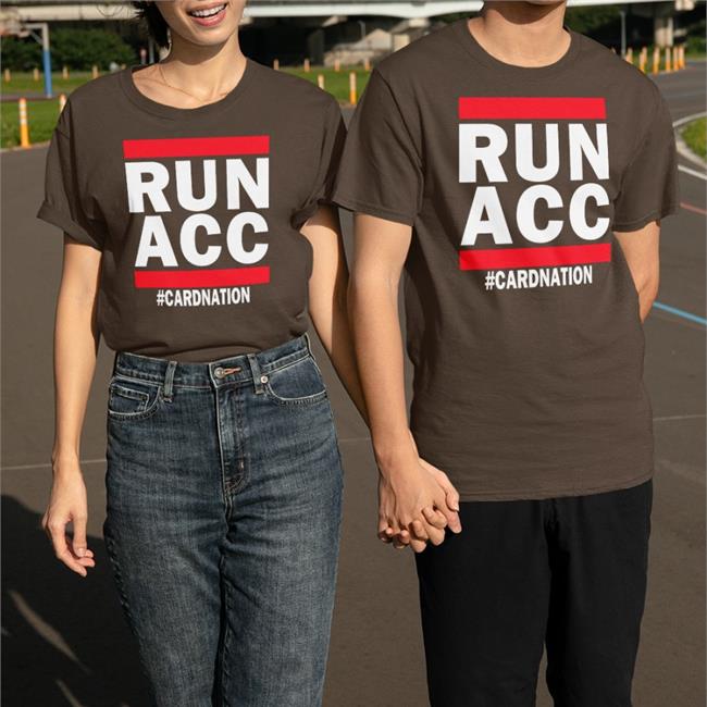 Luke Hancock Run Acc #Cardnation Long Sleeve Kickin Louisville Men's Basketball