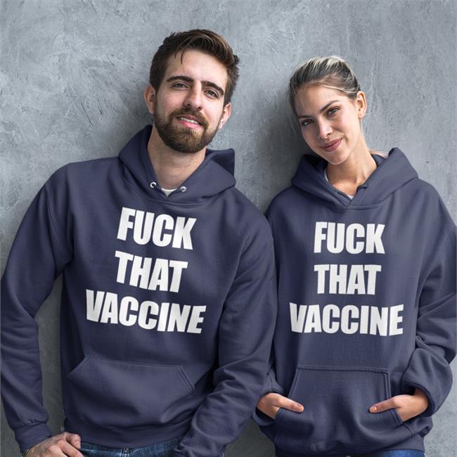 Fuck That Vaccine T Shirt Black