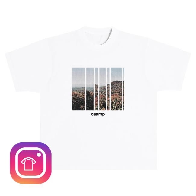 Official Caamp Somewhere EP Cover Tees