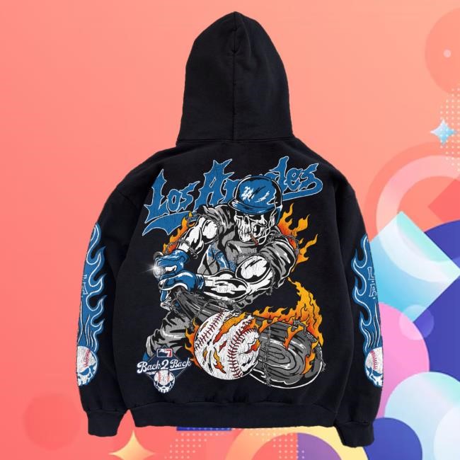 Official Warren Lotas Merch Shop Back 2 Back Hoody - Black Official Warren Lotas Merch Shop Back 2 Back Hoodie - Black
