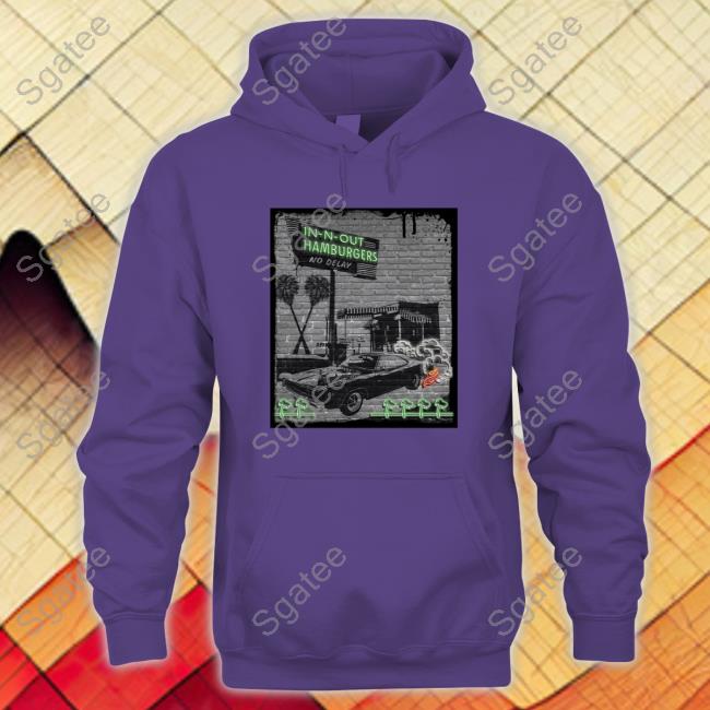 Official In-N-Out Hamburgers Long Sleeve Tee Shirt