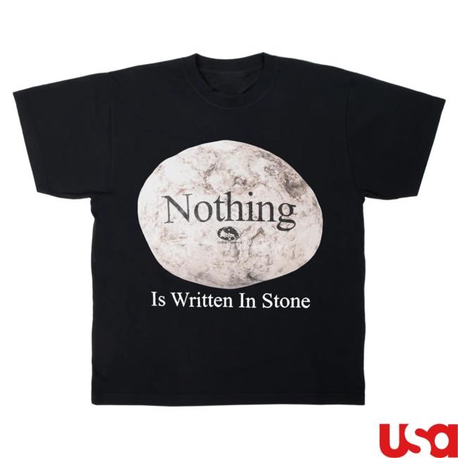 Official Online Ceramics Nothing Is Written In Stone Black Shirts