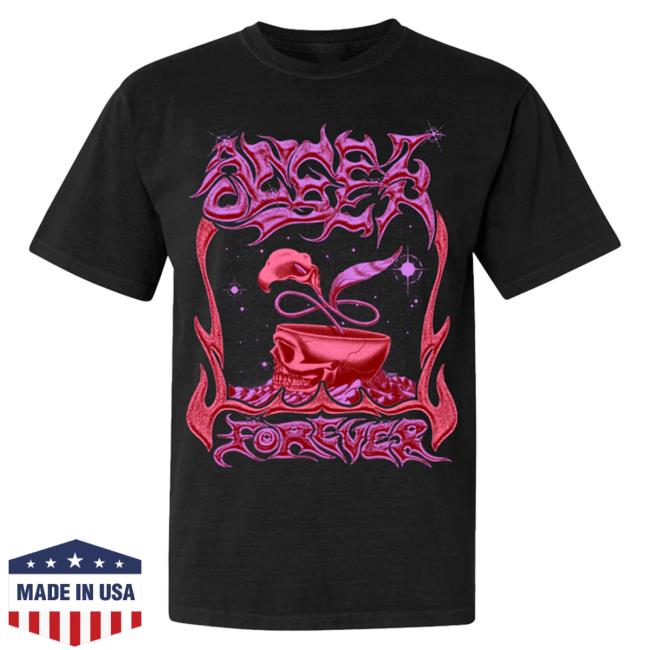 Official Hello Merch Angel Olsen Forever T-Shirt Black AngelOlsen HelloMerch