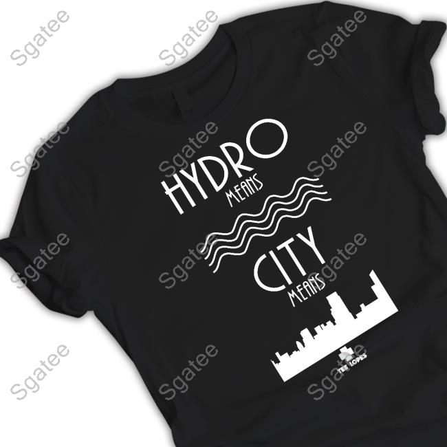Tee Lopes Merch Hydro Means City Means Crewneck Sweatshirt