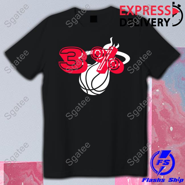 Brendan Tobin 3% Miami Heat Shirts
