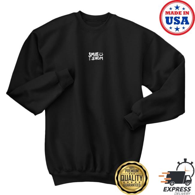 Official Dream Merch | Dream January Members Only Smile More Embroidered Retro Crewneck Sweatshirt - Dream Smile Clothing Shop Apparel