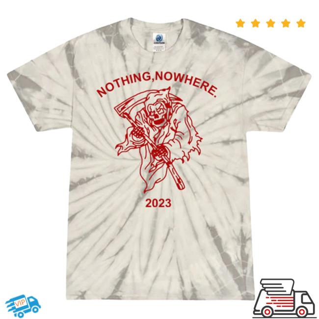 Official Nothing Nowhere Merch Reaper Dye Tee