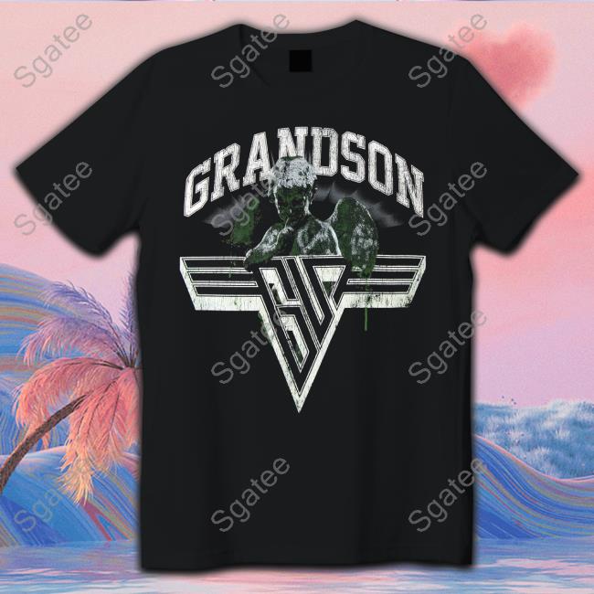 Official King Von Merch Grandson Arch Angel Tee