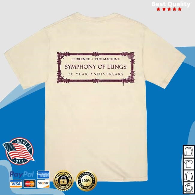 Official Florence & The Machine Black Lungs Top Shirt