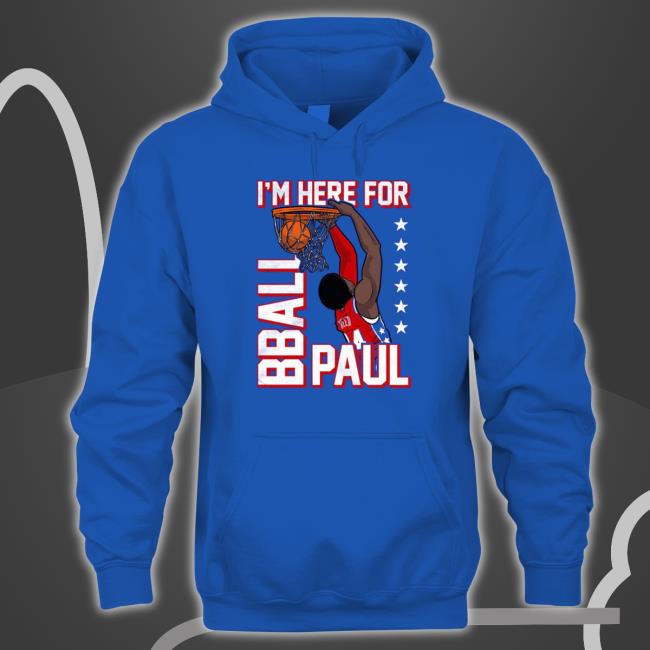 Barstool Sports Store I'm Here For Bball Paul Graphic Shirt