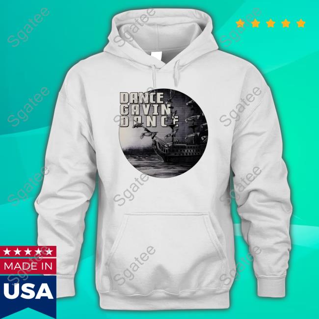 Official Dance Gavin Dance Eadhunter Silver T-Shirt