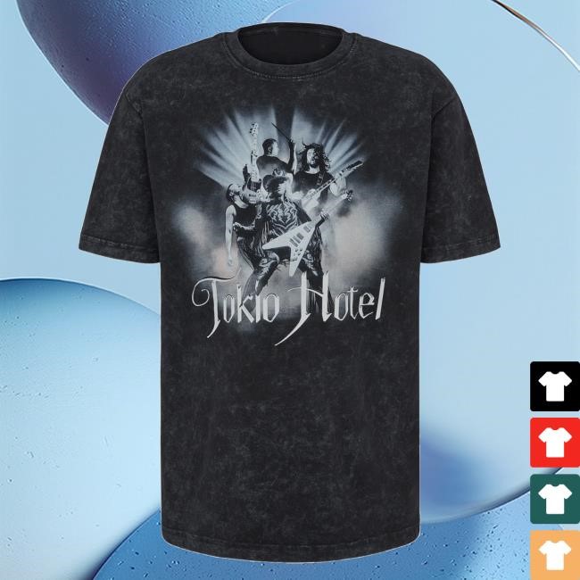 Tokio Hotel Official Merch Store Bill Short Sleeve TShirt 2024 Tokio Hotel Clothing Shop Tokio Hotel Apparel