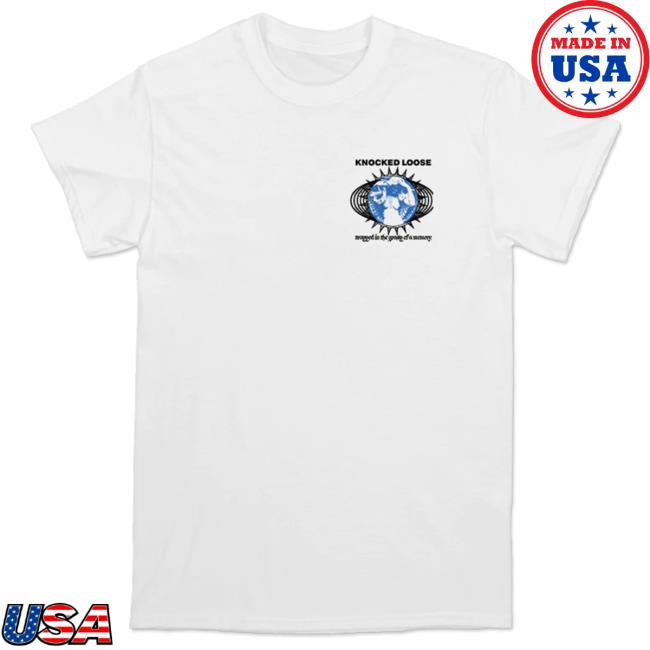Official Knocked Loose Shop Store Merch Knocked Loose Trapped Hand Circle Shirt 2024
