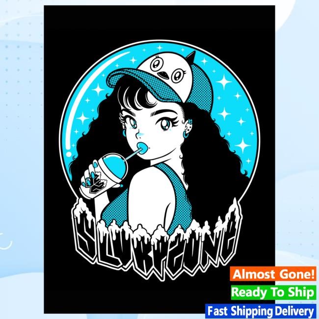 Official Meow Wolf Store Shop Merch MeowWolf Slurpzone Snow Globe Crop Tee Meow Wolf Apparel Clothing