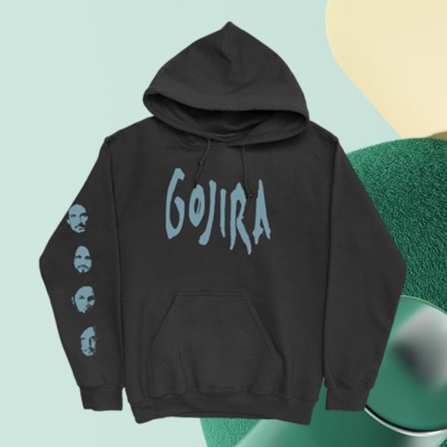 Official Gojira Fortitude Faces New Hoodie