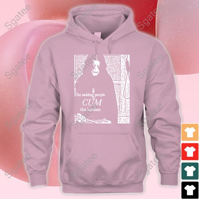 Gifts For Goth Merch Goths Doing Things The Saddest People Cum The Hardest Long Sleeve Tee Shirt