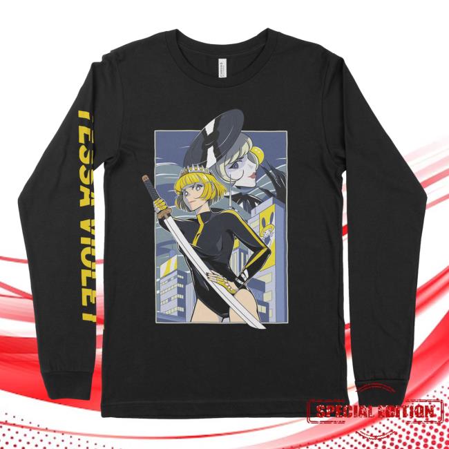 Official Tessa Violet Rise Of The Phoenix Black Tshirt