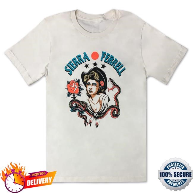 Official Sierra Ferrell Merch Shop Sierra Ferrell Pin Up Top Shirt SierraFerrell