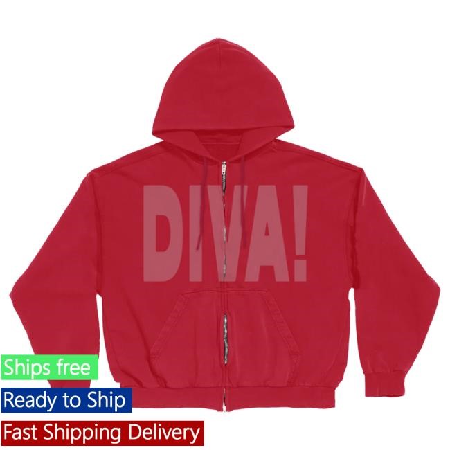 Role Model Diva! Zip Up Hooded Sweatshirt