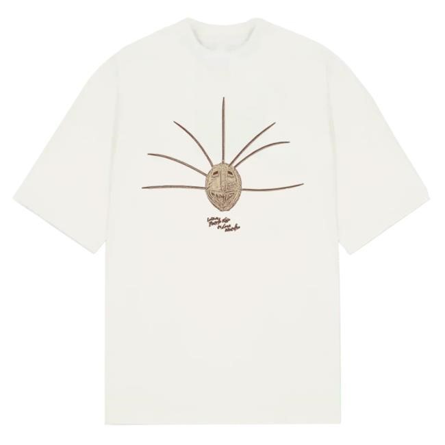 Official Rauw Alejandro Merch Store Shop Rauw Alejandro Vejigante Tees - White RauwAlejandro