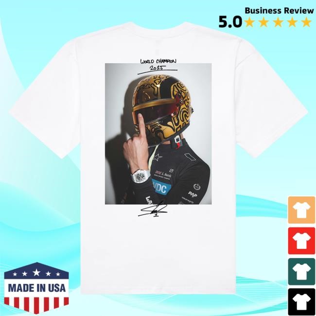Official Lando Norris Merch Store Shop Lando Norris Dream Boxy Tee