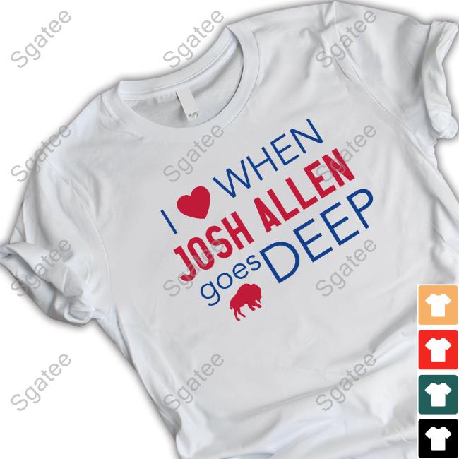 Official Buffalo Bills Mafia Josh Allen Football Deep Sweatshirt